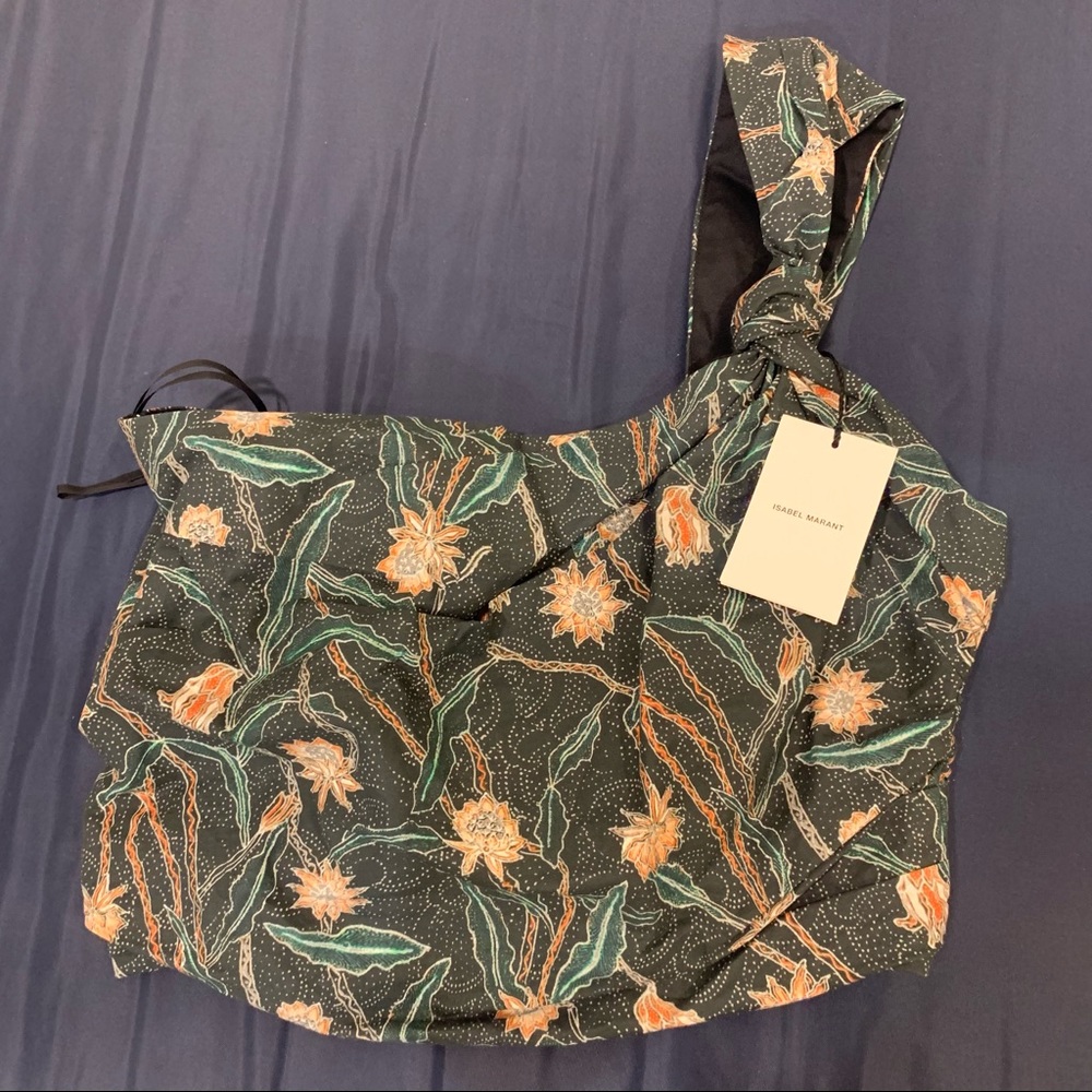 ISABEL MARANT. One shoulder crop top. Size 40.